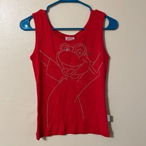 NWT Senor Frog's Myrtle Beach Sleeveless Ribbed Tee T-shirt Size Small